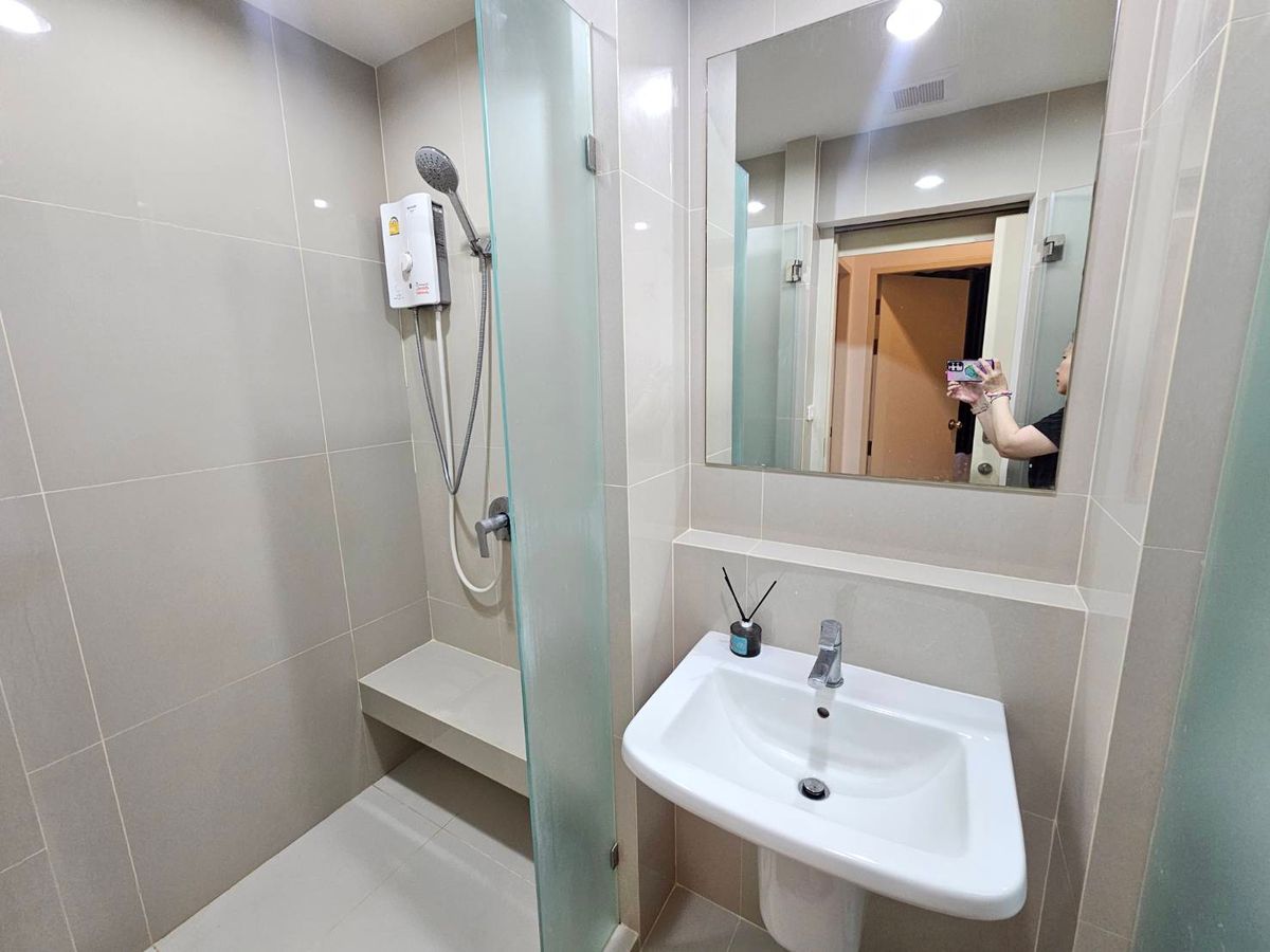 For RentCondoSamut Prakan,Samrong : New room, never lived in, rent 2 bedrooms, 1 bathroom, Niche Mono, Sukhumvit - Pu Chao