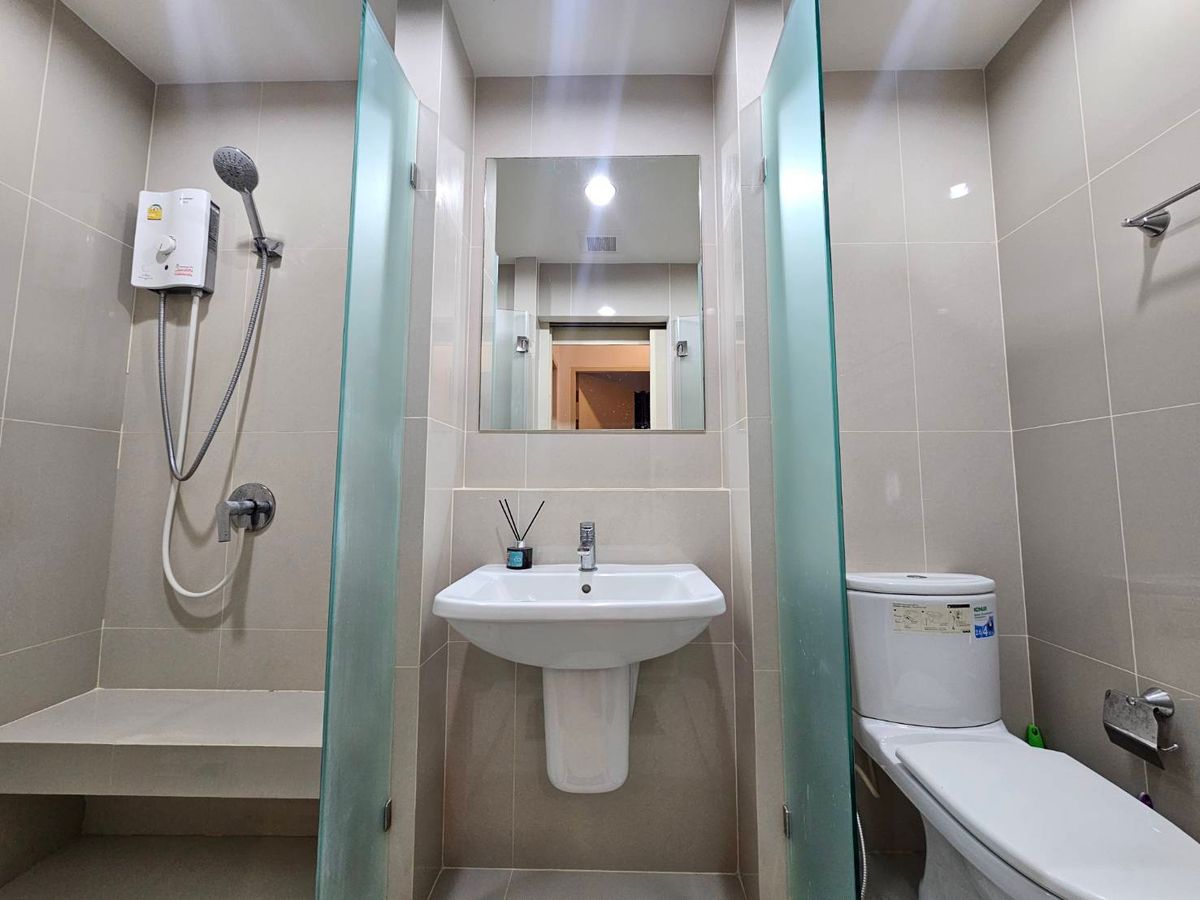 For RentCondoSamut Prakan,Samrong : New room, never lived in, rent 2 bedrooms, 1 bathroom, Niche Mono, Sukhumvit - Pu Chao