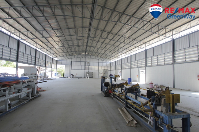 For SaleFactoryMahachai Samut Sakhon : Factory, purple area, Nuanthong 24, new build, 473.5 wa, with Ror. 4 license, 3-phase electricity, near Phuttha Sakhon Road, economy 1, ready to use, cheap price