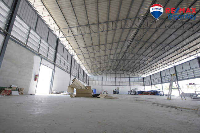 For SaleFactoryMahachai Samut Sakhon : Factory, purple area, Nuanthong 24, new build, 473.5 wa, with Ror. 4 license, 3-phase electricity, near Phuttha Sakhon Road, economy 1, ready to use, cheap price