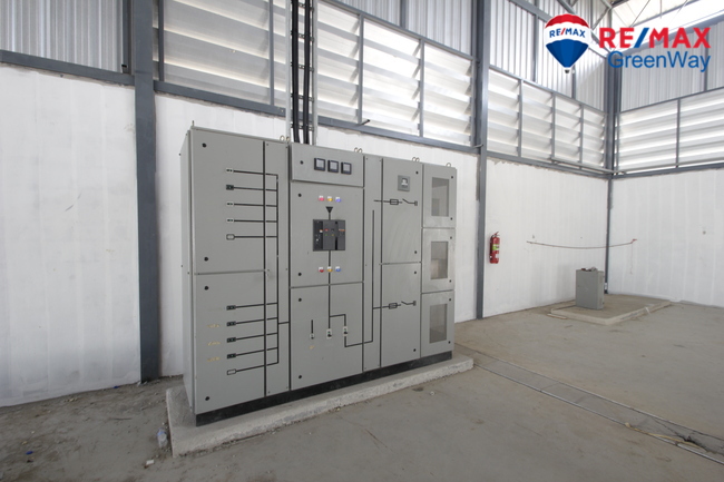 For SaleFactoryMahachai Samut Sakhon : Factory, purple area, Nuanthong 24, new build, 473.5 wa, with Ror. 4 license, 3-phase electricity, near Phuttha Sakhon Road, economy 1, ready to use, cheap price