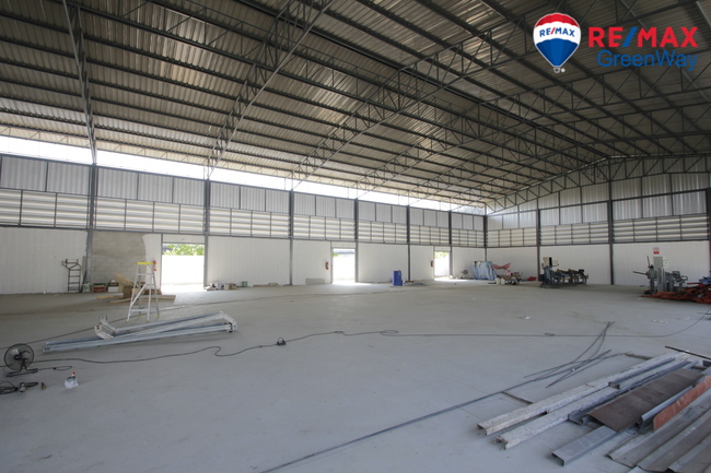 For SaleFactoryMahachai Samut Sakhon : Factory, purple area, Nuanthong 24, new build, 473.5 wa, with Ror. 4 license, 3-phase electricity, near Phuttha Sakhon Road, economy 1, ready to use, cheap price