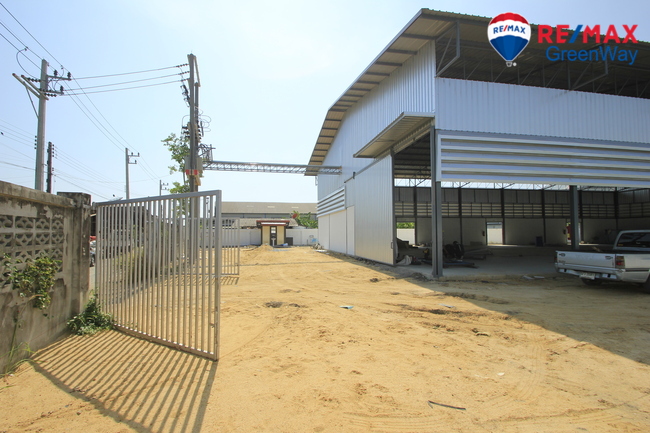 For SaleFactoryMahachai Samut Sakhon : Factory, purple area, Nuanthong 24, new build, 473.5 wa, with Ror. 4 license, 3-phase electricity, near Phuttha Sakhon Road, economy 1, ready to use, cheap price