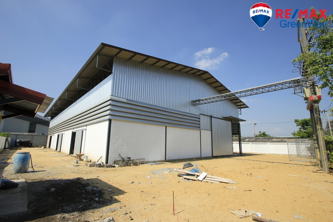 For SaleFactoryMahachai Samut Sakhon : Factory, purple area, Nuanthong 24, new build, 473.5 wa, with Ror. 4 license, 3-phase electricity, near Phuttha Sakhon Road, economy 1, ready to use, cheap price