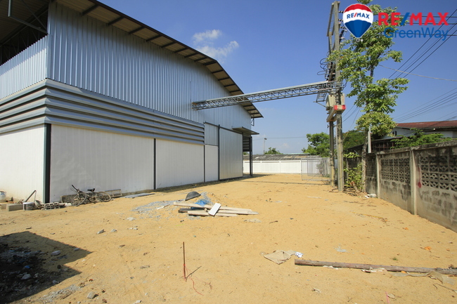 For SaleFactoryMahachai Samut Sakhon : Factory, purple area, Nuanthong 24, new build, 473.5 wa, with Ror. 4 license, 3-phase electricity, near Phuttha Sakhon Road, economy 1, ready to use, cheap price