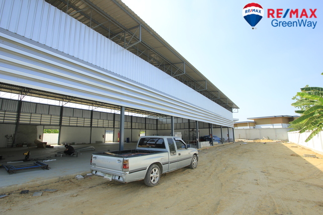 For SaleFactoryMahachai Samut Sakhon : Factory, purple area, Nuanthong 24, new build, 473.5 wa, with Ror. 4 license, 3-phase electricity, near Phuttha Sakhon Road, economy 1, ready to use, cheap price