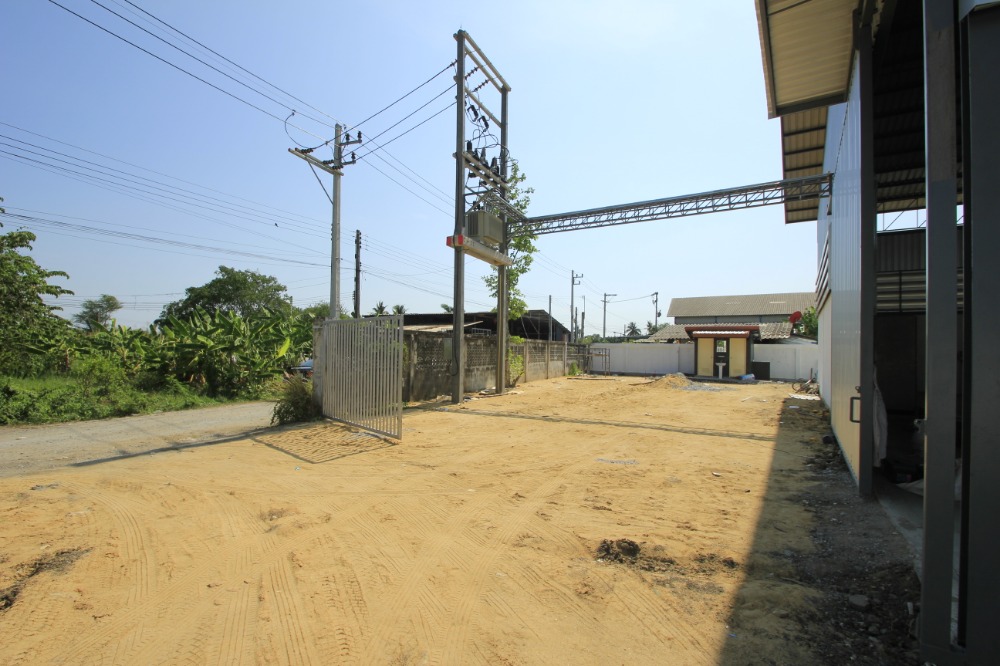 For SaleFactoryMahachai Samut Sakhon : Factory, purple area, Nuanthong 24, new build, 473.5 wa, with Ror. 4 license, 3-phase electricity, near Phuttha Sakhon Road, economy 1, ready to use, cheap price