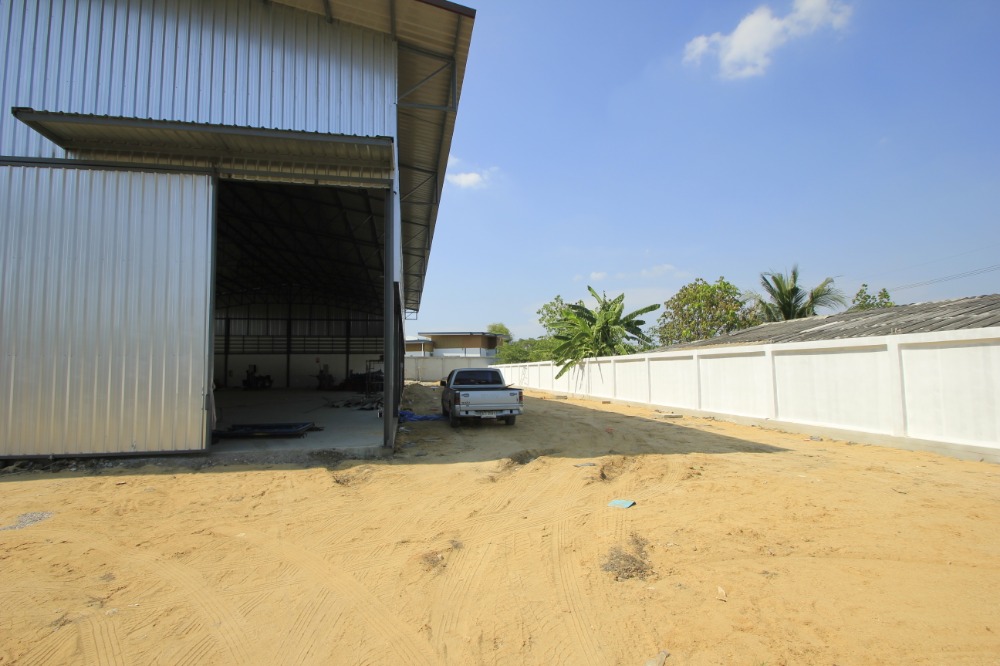 For SaleFactoryMahachai Samut Sakhon : Factory, purple area, Nuanthong 24, new build, 473.5 wa, with Ror. 4 license, 3-phase electricity, near Phuttha Sakhon Road, economy 1, ready to use, cheap price