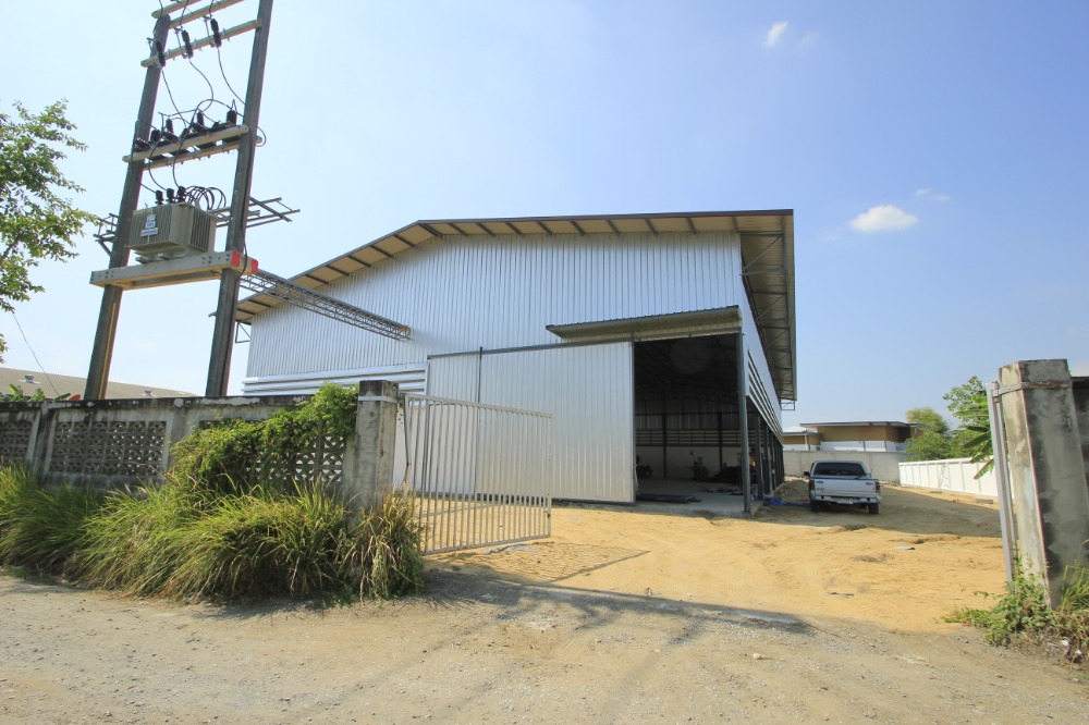 For SaleFactoryMahachai Samut Sakhon : Factory, purple area, Nuanthong 24, new build, 473.5 wa, with Ror. 4 license, 3-phase electricity, near Phuttha Sakhon Road, economy 1, ready to use, cheap price