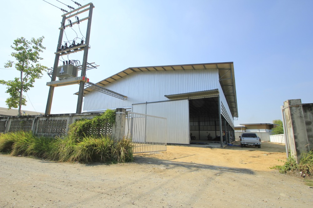 For SaleFactoryMahachai Samut Sakhon : Factory, purple area, Nuanthong 24, new build, 473.5 wa, with Ror. 4 license, 3-phase electricity, near Phuttha Sakhon Road, economy 1, ready to use, cheap price