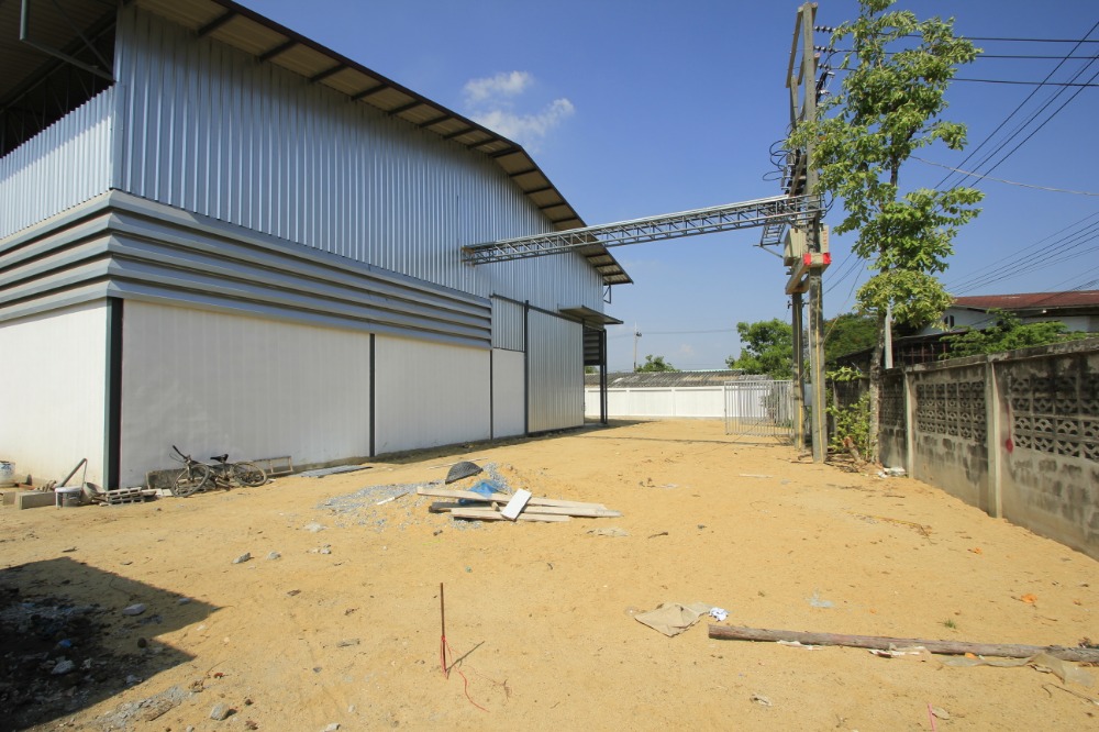 For SaleFactoryMahachai Samut Sakhon : Factory, purple area, Nuanthong 24, new build, 473.5 wa, with Ror. 4 license, 3-phase electricity, near Phuttha Sakhon Road, economy 1, ready to use, cheap price