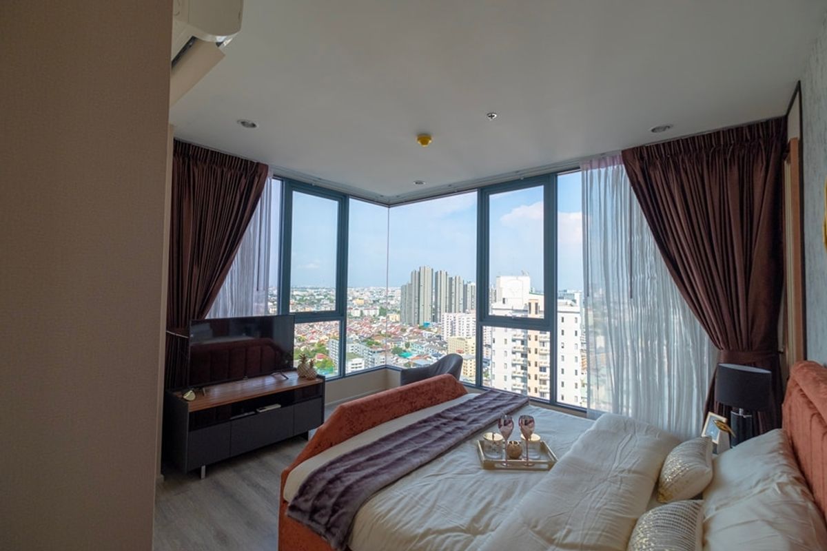 For RentCondoOnnut, Udomsuk : 🔥🔥#This room is very HOT, hurry up💦💦Ready to move in (2 bedrooms, 84.5 sq m.) Condo Ideo Mobi Sukhumvit 66 🟠#PT2407_008