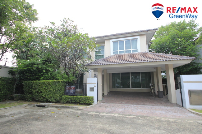 For SaleHouseRama5, Ratchapruek, Bangkruai : Single house, Life Bangkok Boulevard, Ratchaphruek, Rattanathibet, ready to move in house, SC Asset, 58.1 sq m, decorated with furniture, back side, 7.99 million.