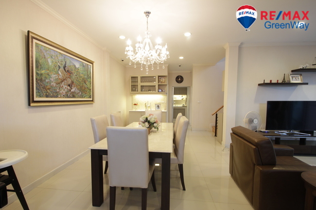 For SaleHouseRama5, Ratchapruek, Bangkruai : Single house, Life Bangkok Boulevard, Ratchaphruek, Rattanathibet, ready to move in house, SC Asset, 58.1 sq m, decorated with furniture, back side, 7.99 million.