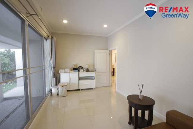 For SaleHouseRama5, Ratchapruek, Bangkruai : Single house, Life Bangkok Boulevard, Ratchaphruek, Rattanathibet, ready to move in house, SC Asset, 58.1 sq m, decorated with furniture, back side, 7.99 million.