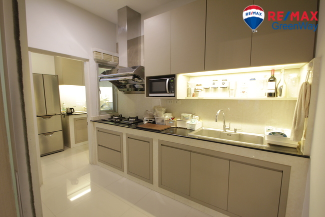 For SaleHouseRama5, Ratchapruek, Bangkruai : Single house, Life Bangkok Boulevard, Ratchaphruek, Rattanathibet, ready to move in house, SC Asset, 58.1 sq m, decorated with furniture, back side, 7.99 million.