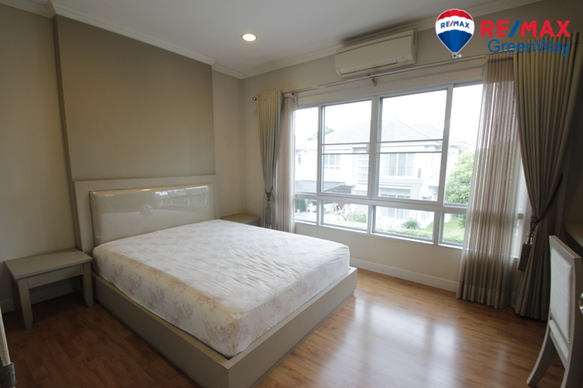 For SaleHouseRama5, Ratchapruek, Bangkruai : Single house, Life Bangkok Boulevard, Ratchaphruek, Rattanathibet, ready to move in house, SC Asset, 58.1 sq m, decorated with furniture, back side, 7.99 million.