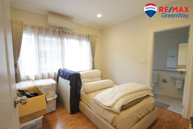 For SaleHouseRama5, Ratchapruek, Bangkruai : Single house, Life Bangkok Boulevard, Ratchaphruek, Rattanathibet, ready to move in house, SC Asset, 58.1 sq m, decorated with furniture, back side, 7.99 million.