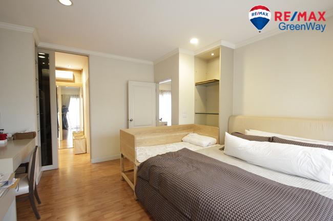 For SaleHouseRama5, Ratchapruek, Bangkruai : Single house, Life Bangkok Boulevard, Ratchaphruek, Rattanathibet, ready to move in house, SC Asset, 58.1 sq m, decorated with furniture, back side, 7.99 million.