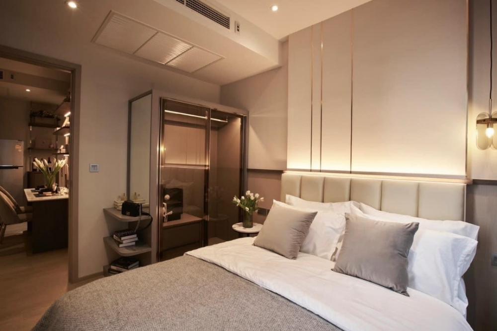 For SaleCondoRama9, Petchburi, RCA : 📌 𝗔𝗦𝗛𝗧𝗢𝗡 𝗔𝘀𝗼𝗸ة - 𝗥𝗮𝗺𝗮 𝟵🔥ready decorated, only 7.59MB, beautiful room at a low price, decorated and can drag the luggage in, 32.28sq.m O14-04
