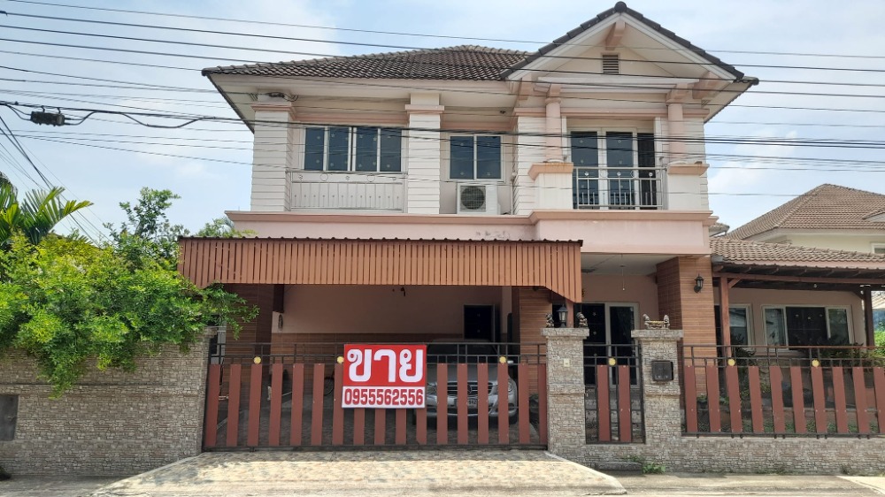 ขายบ้านพุทธมณฑล ศาลายา : ขายบ้าน ม.มณเฑียรทอง #พุทธมลฑลสาย4 เนื้อที่ 82.7 ตรว. #ทิศใต้ #ห้องมุม ราคา 6.99 ลบ. #ถูกและดีที่สุดในโครงการนี้