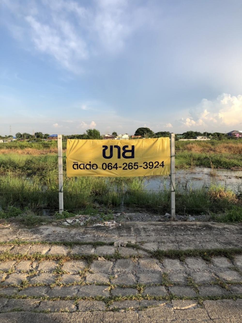 ขายที่ดินนนทบุรี บางใหญ่ บางบัวทอง : ***ขายด่วน ที่สร้างโรงงาน, อื่นๆ*** ที่ดิน 708 ตร.วา ไทรน้อย