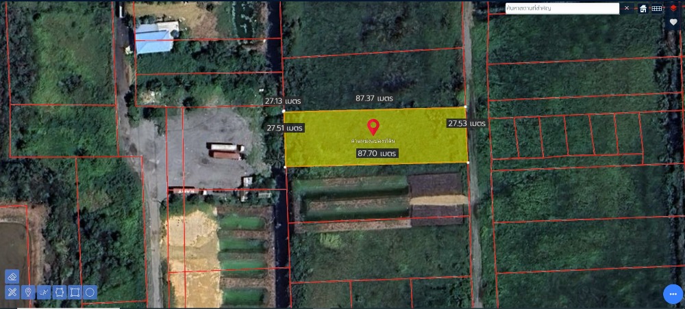 For SaleLandAyutthaya : Empty land 1-1-84 rai, special price!!! Reduced price from 6,500 baht per sq m to 5,000 baht per sq m only
