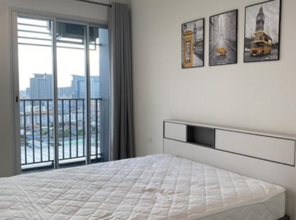 For RentCondoPinklao, Charansanitwong : 🏙️ Studio room for rent, waterfront, the most beautiful view, Rama 8 Bridge, electric furniture, ready to move in 🌉