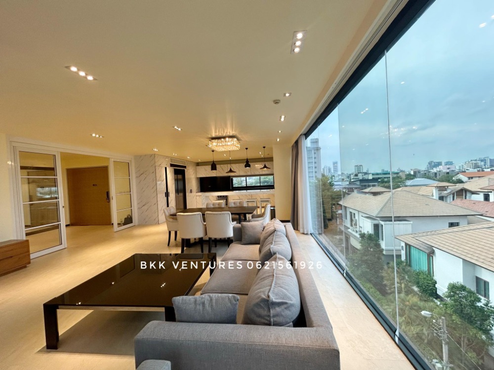 For RentCondoSukhumvit, Asoke, Thonglor : Modern & Luxury 3BR Penthouse FOR RENT in EKKAMAI