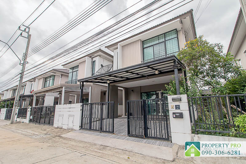 ขายบ้านลาดกระบัง สุวรรณภูมิ : ขาย บ้าน พฤกษาวิลล์ 92 อ่อนนุช สุวรรณภูมิ บ้านแฝด 2 ชั้น แบบ 3 ห้องนอน 38 ตรว 136 ตรม ทิศใต้ ใกล้ ศรีนครินทร์ ประเวศ ลาดกระบัง พัฒนาการ เฉลิมพระเกียรติ ร.9 กาญจนาภิเษก มอเตอร์เวย์ บูรพาวิถี : MJ23S-045