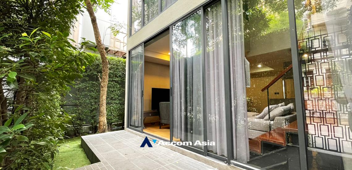 ขายคอนโดวิทยุ ชิดลม หลังสวน : 🔼🔽 AccomA Ground Floor, Duplex Condo 3 Beds Condominium for Sale and Rent in Ploenchit, BTS Chitlom at Klass Langsuan