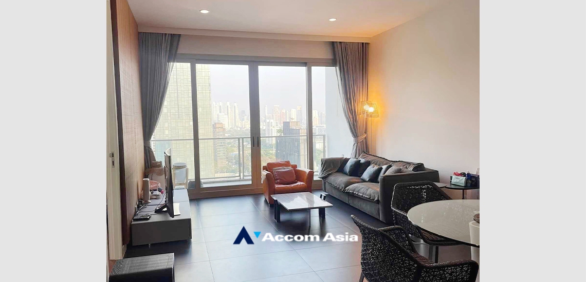 For RentCondoWitthayu, Chidlom, Langsuan, Ploenchit : 🔼🔽 AccomA  2 Beds Condominium for Rent in Ploenchit BTS Ratchadamri at 185 Rajadamri (AA34277)