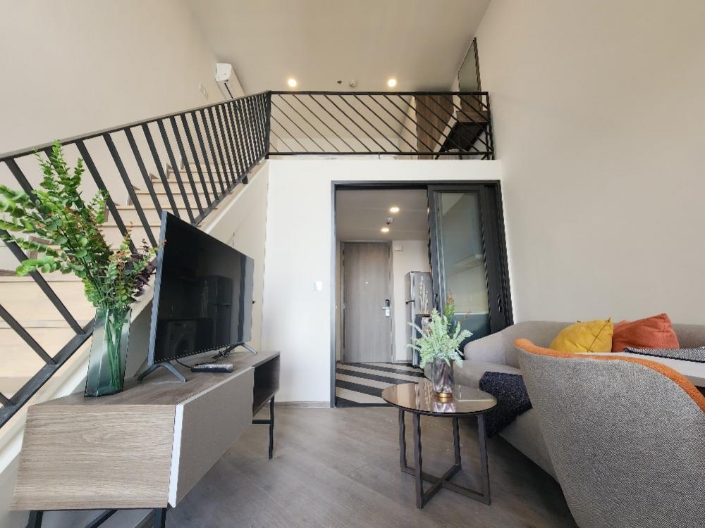 For RentCondoVipawadee, Don Mueang, Lak Si : Rds-1013 Condo for rent, The Base Saphan Mai, loft room, 2 floors, ready to move in, 🔥🔥🔥