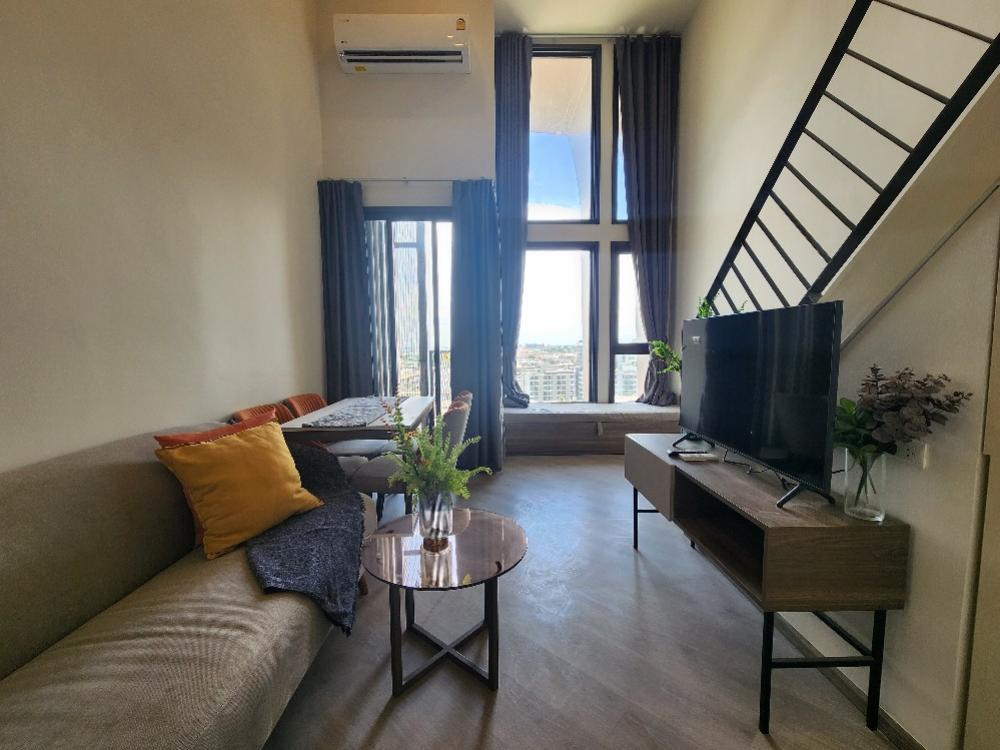 For RentCondoVipawadee, Don Mueang, Lak Si : Rds-1013 Condo for rent, The Base Saphan Mai, loft room, 2 floors, ready to move in, 🔥🔥🔥