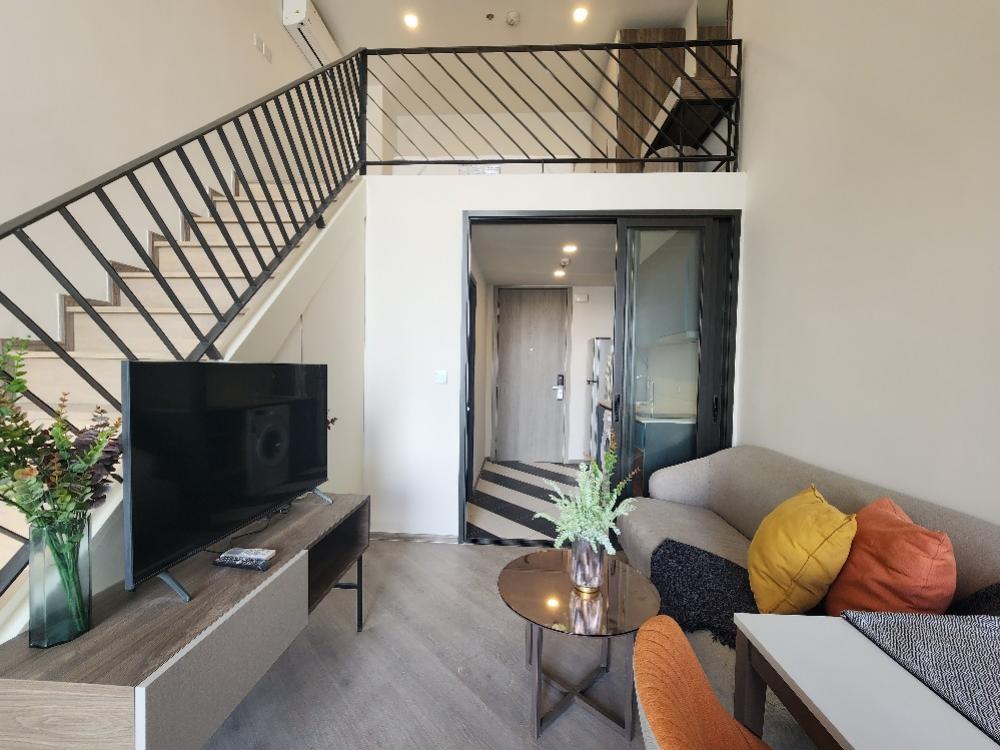 For RentCondoVipawadee, Don Mueang, Lak Si : Rds-1013 Condo for rent, The Base Saphan Mai, loft room, 2 floors, ready to move in, 🔥🔥🔥