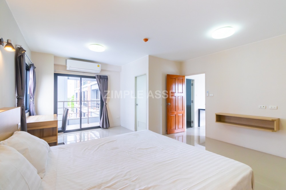 For RentCondoLadkrabang, Suwannaphum Airport : Line @zimple_asset Apartment in sytle condo on Sukhumvit 77 road in On Nut area. Fully furnished, ready to move in. Complete amenities with parking, gym, and swimming pool. Accepts short-term and long-term rental.