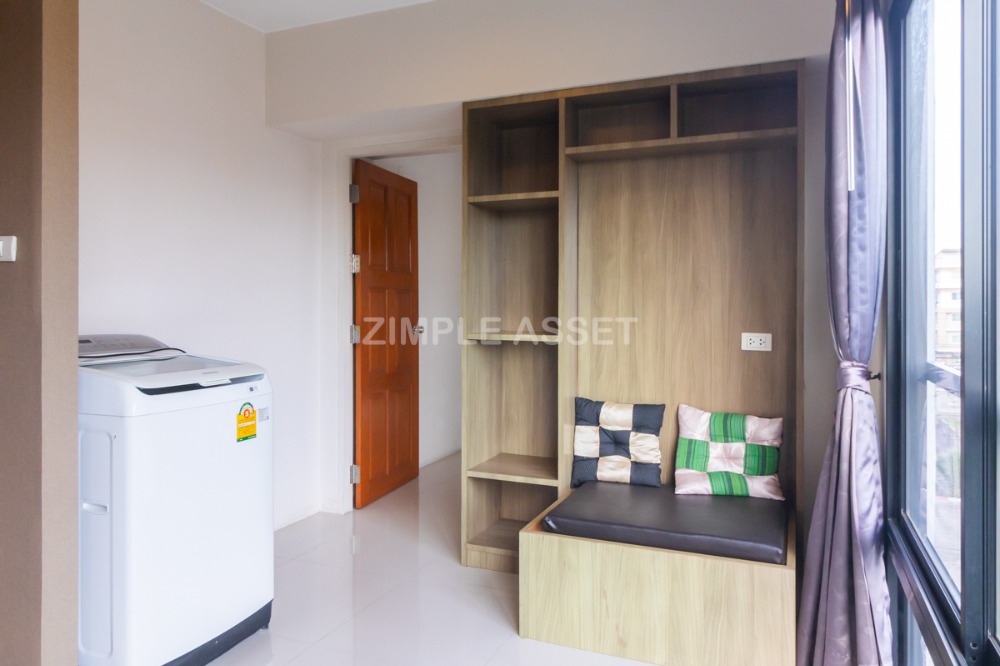 For RentCondoLadkrabang, Suwannaphum Airport : Line @zimple_asset Apartment in sytle condo on Sukhumvit 77 road in On Nut area. Fully furnished, ready to move in. Complete amenities with parking, gym, and swimming pool. Accepts short-term and long-term rental.
