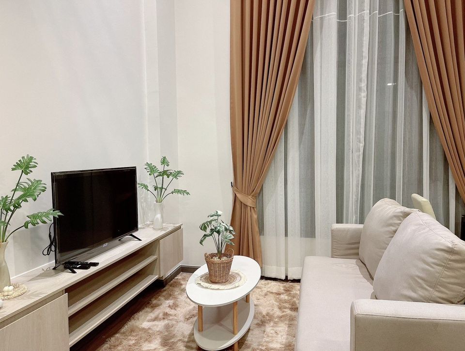 For RentCondoRatchadapisek, Huaikwang, Suttisan : Rds-1047 Condo for rent, The Collect Ratchada 32, make an appointment to see the room 👉line: @propertyfinder