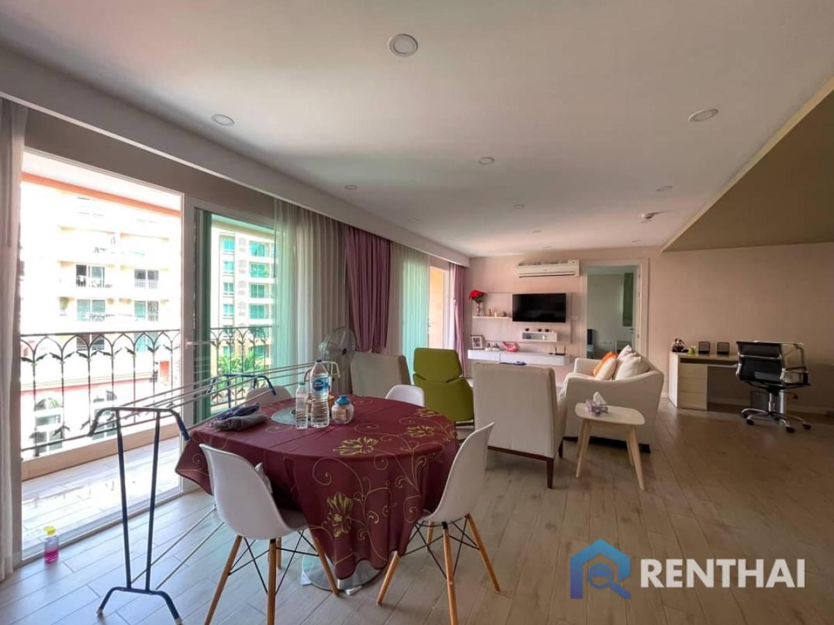 ขายคอนโดพัทยา บางแสน ชลบุรี สัตหีบ : คอนโดสไตล์รีสอร์ต 2 นอน  2 น้ำ ขนาดใหญ่พิเศษ 105 ตรม. วิวสระว่ายน้ำ