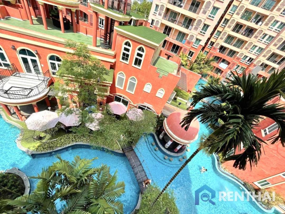 ขายคอนโดพัทยา บางแสน ชลบุรี สัตหีบ : คอนโดสไตล์รีสอร์ต 2 นอน  2 น้ำ ขนาดใหญ่พิเศษ 105 ตรม. วิวสระว่ายน้ำ