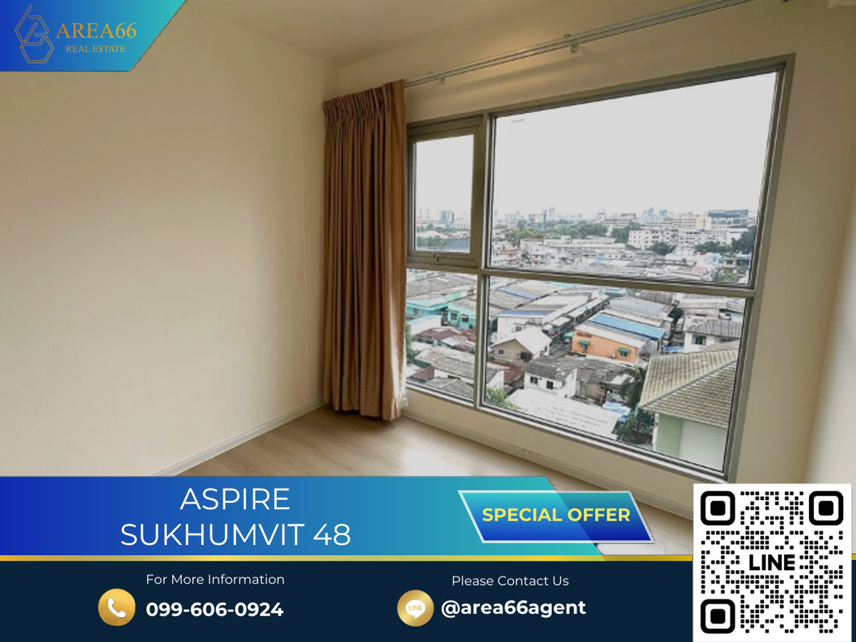 For SaleCondoOnnut, Udomsuk : 🔥 For sale!! Condo Aspire Sukhumvit 48