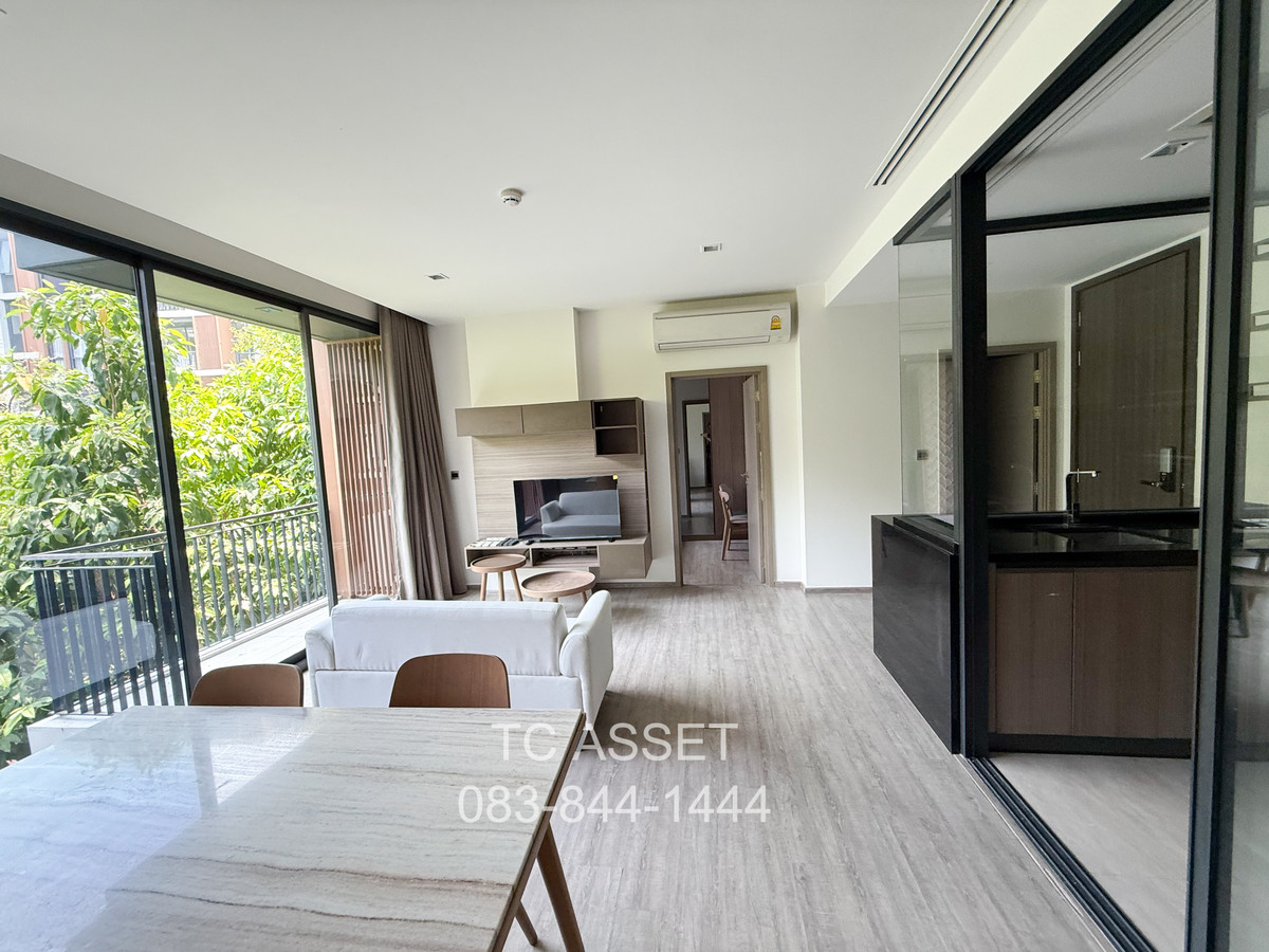 For RentCondoOnnut, Udomsuk : 🔥𝐅𝐨𝐫 𝐑𝐞𝐧𝐭! 𝐌𝐨𝐫𝐢 𝐇𝐚𝐮𝐬 2 Bedrooms 66.75 SQM, 3rd Floor, Pool View, Closed Kitchen with Bathtub🔥Only 𝟓𝟎,𝟎𝟎𝟎 Baht/Month!