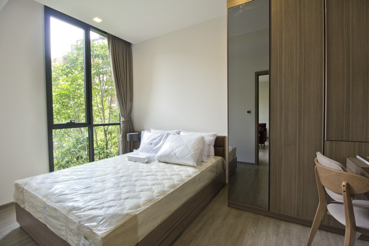 For RentCondoOnnut, Udomsuk : 🔥𝐅𝐨𝐫 𝐑𝐞𝐧𝐭! 𝐌𝐨𝐫𝐢 𝐇𝐚𝐮𝐬 2 Bedrooms 66.75 SQM, 3rd Floor, Pool View, Closed Kitchen with Bathtub🔥Only 𝟓𝟎,𝟎𝟎𝟎 Baht/Month!