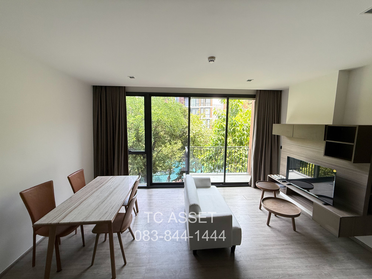 For RentCondoOnnut, Udomsuk : 🔥𝐅𝐨𝐫 𝐑𝐞𝐧𝐭! 𝐌𝐨𝐫𝐢 𝐇𝐚𝐮𝐬 2 Bedrooms 66.75 SQM, 3rd Floor, Pool View, Closed Kitchen with Bathtub🔥Only 𝟓𝟎,𝟎𝟎𝟎 Baht/Month!