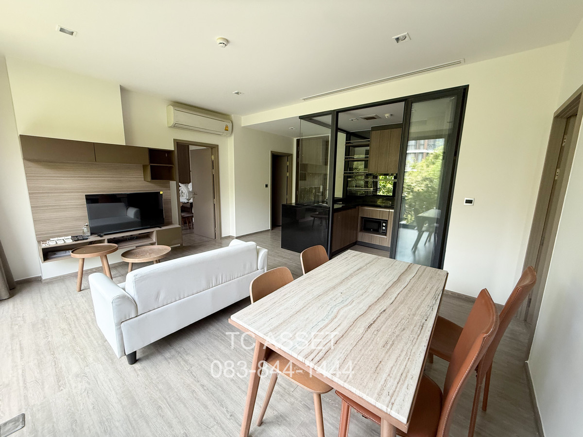 For RentCondoOnnut, Udomsuk : 🔥𝐅𝐨𝐫 𝐑𝐞𝐧𝐭! 𝐌𝐨𝐫𝐢 𝐇𝐚𝐮𝐬 2 Bedrooms 66.75 SQM, 3rd Floor, Pool View, Closed Kitchen with Bathtub🔥Only 𝟓𝟎,𝟎𝟎𝟎 Baht/Month!