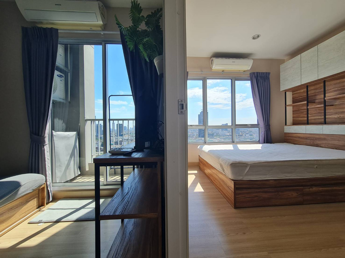 ให้เช่าคอนโดวงเวียนใหญ่ เจริญนคร : [ 🔥🔥 เจ้าของปล่อยเอง ] โมทีฟ คอนโด วงเวียนใหญ่ วิวโล่งตึกไม่บัง ชั้นสูง 🔥🔥