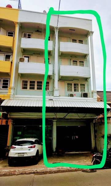 For SaleShop HouseLadprao101, Happy Land, The Mall Bang Kapi : commercial building, Soi Ladprao 80 Intersection 22, Bang Kapi