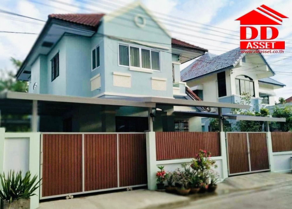 For SaleHouseNawamin, Ramindra : 2-storey detached house for sale, Sriwimon Ville Village, Sai Mai 74, near Sai Mai Hospital