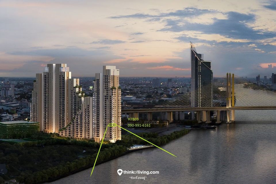 ขายดาวน์คอนโดราษฎร์บูรณะ สุขสวัสดิ์ : คอนโด Nue Riverest Ratburana อาคาร H Riverfront สุดRare! ติดริมแม่น้ำเจ้าพระยา ราคาร้อน ถูกสุดในตลาดตอนนี้
