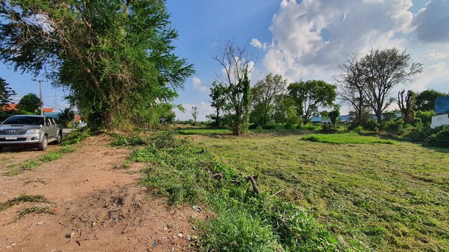 For SaleLandKorat Nakhon Ratchasima : Land for sale near the Sung Noen Subdistrict Administrative Organization, 14 rai, suitable for housing development, factory, warehouse.